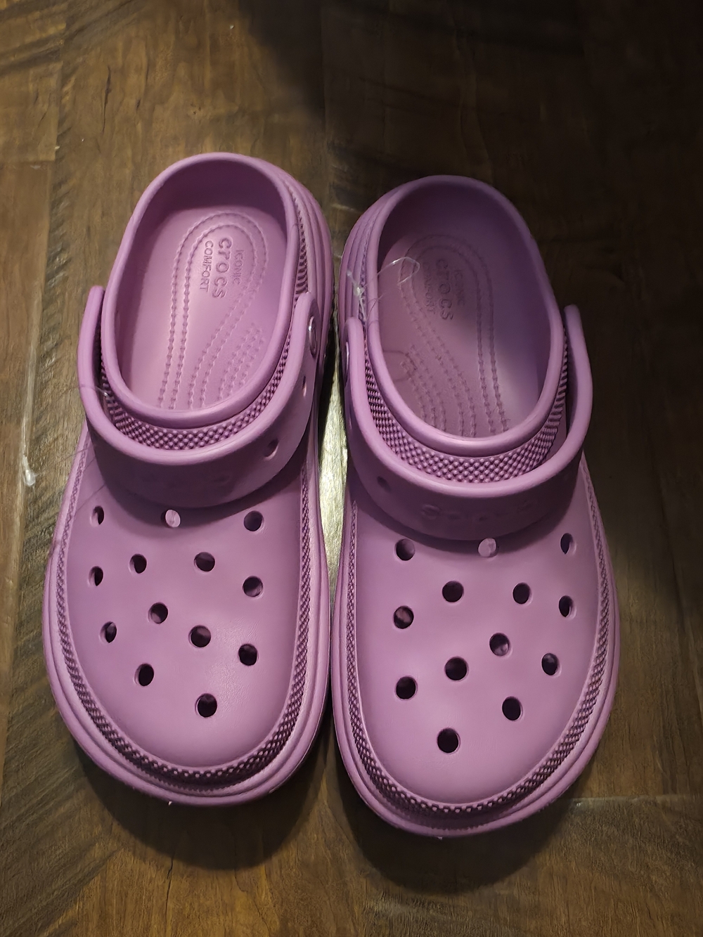 CROCS Classic Platform Clog in Lavender